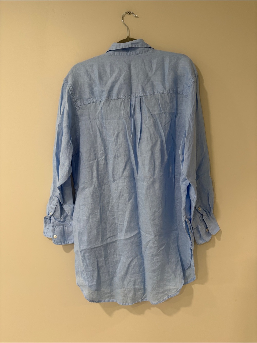 Gap 100% Linen Weekend Tunic Shirt M - Picture 6 of 7
